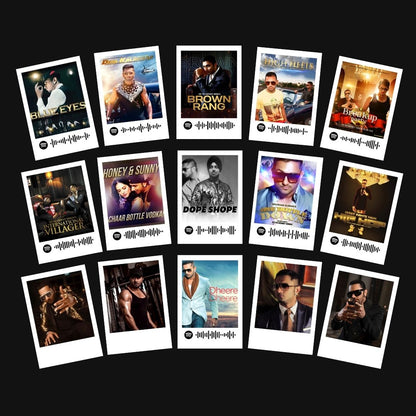 Honey Singh Polaroids | Set of 15 | Spotify