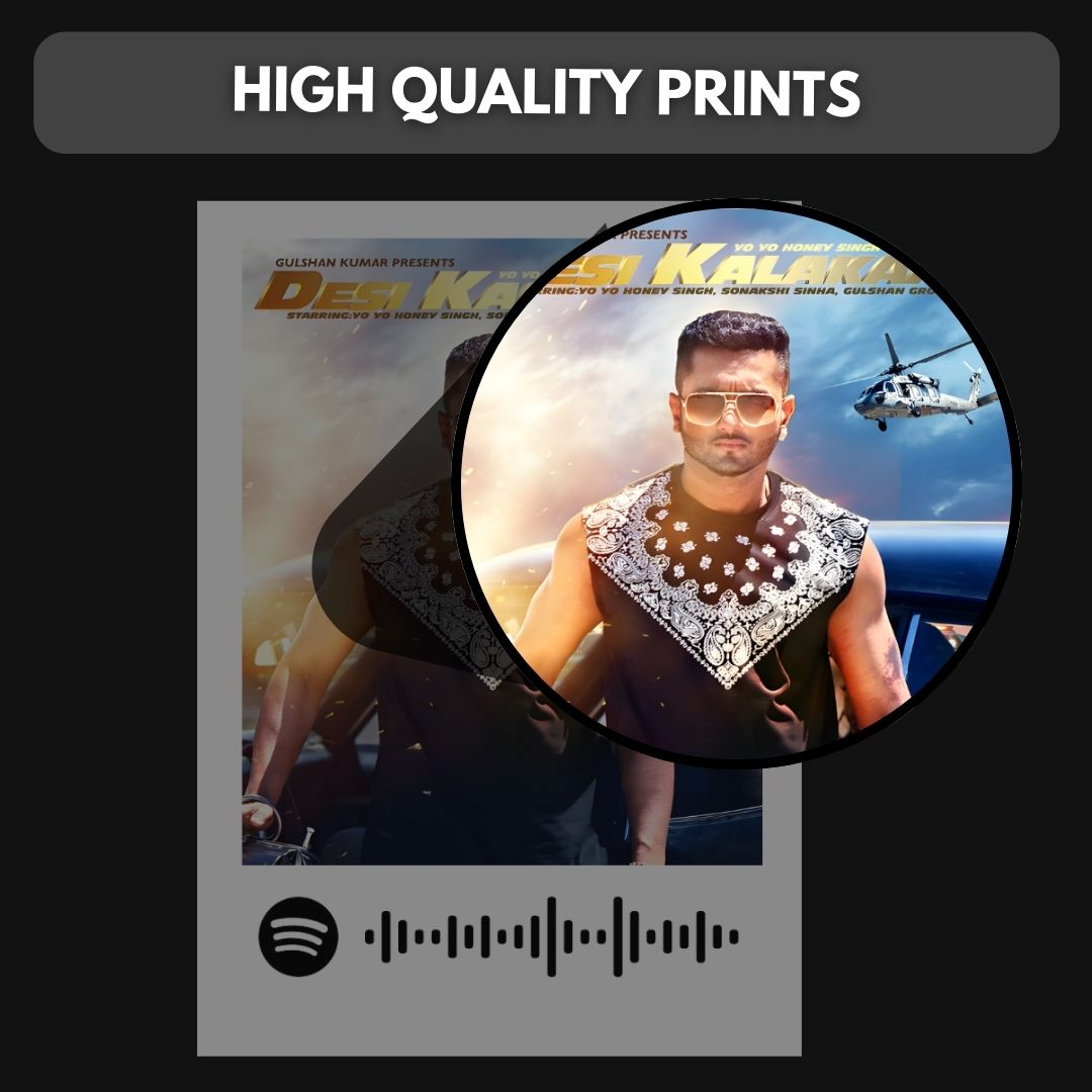 Honey Singh Polaroids | Set of 15 | Spotify