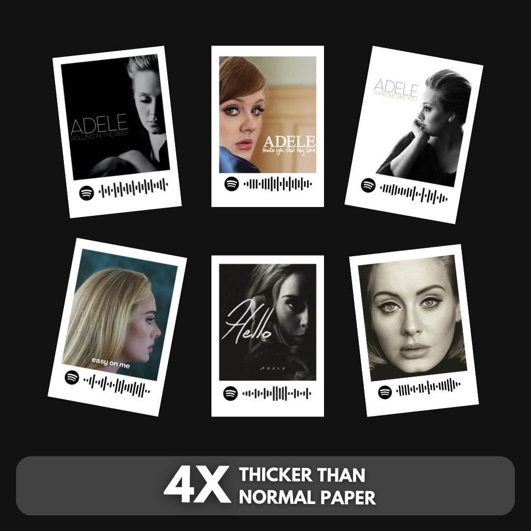 Adele Polaroids | Set of 15 | Spotify