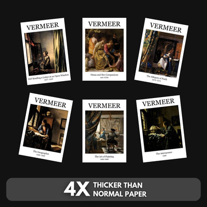Vermeer Paintings Polaroids | Set of 15