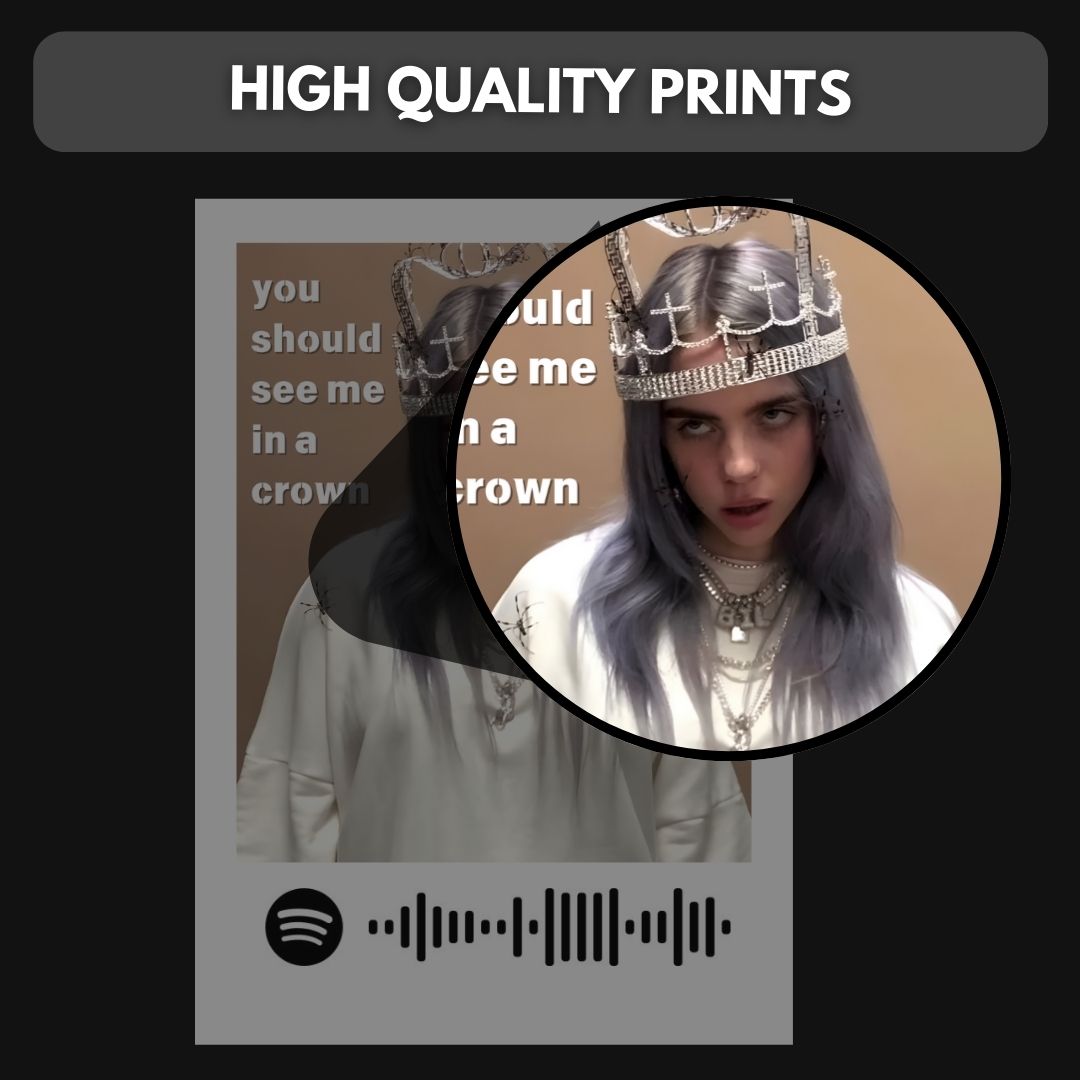 Billie Eilish Polaroids | Set of 15 | Spotify