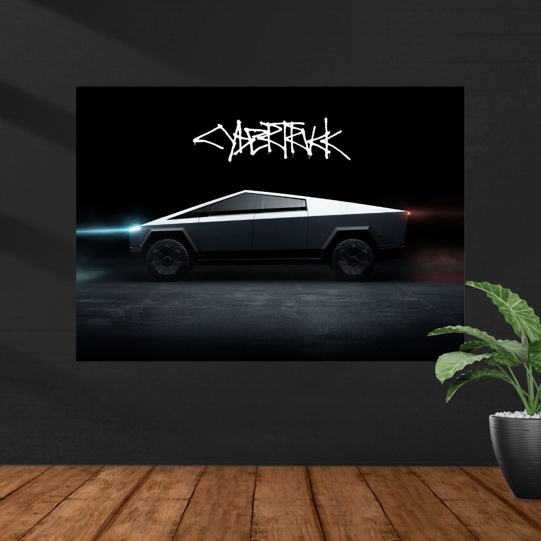 Cybertruck | Tesla Poster | Car Poster