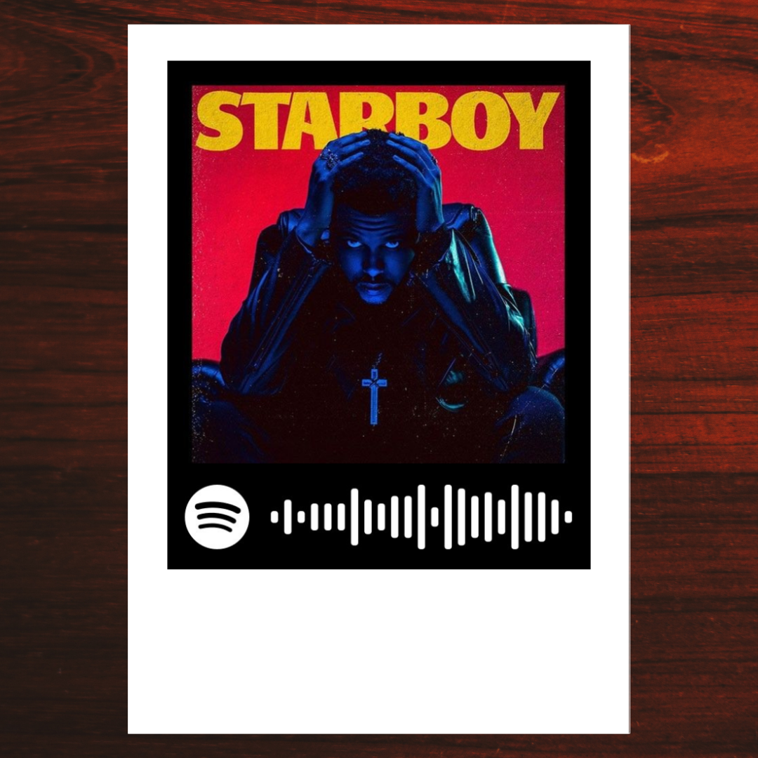 Starboy Polaroid by Weeknd (Spotify)