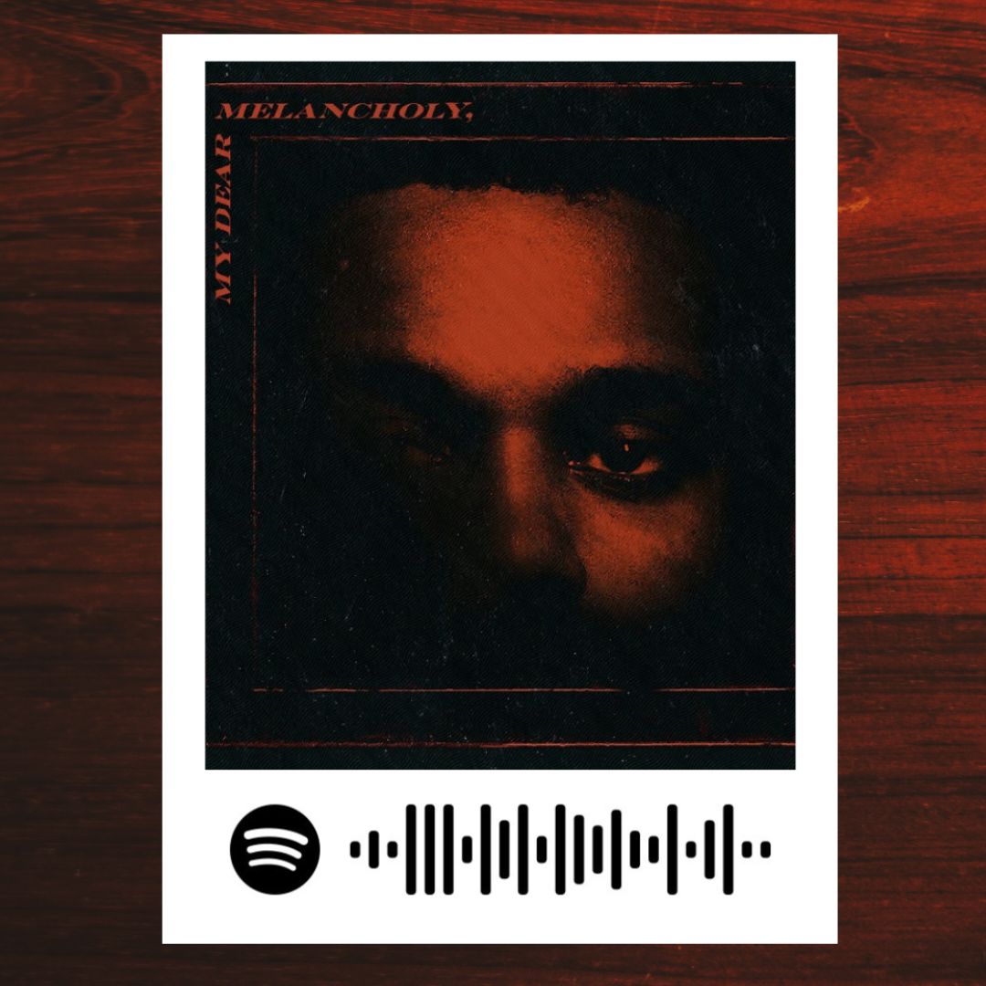 Weeknd Polaroids Combo | Spotify Polaroids