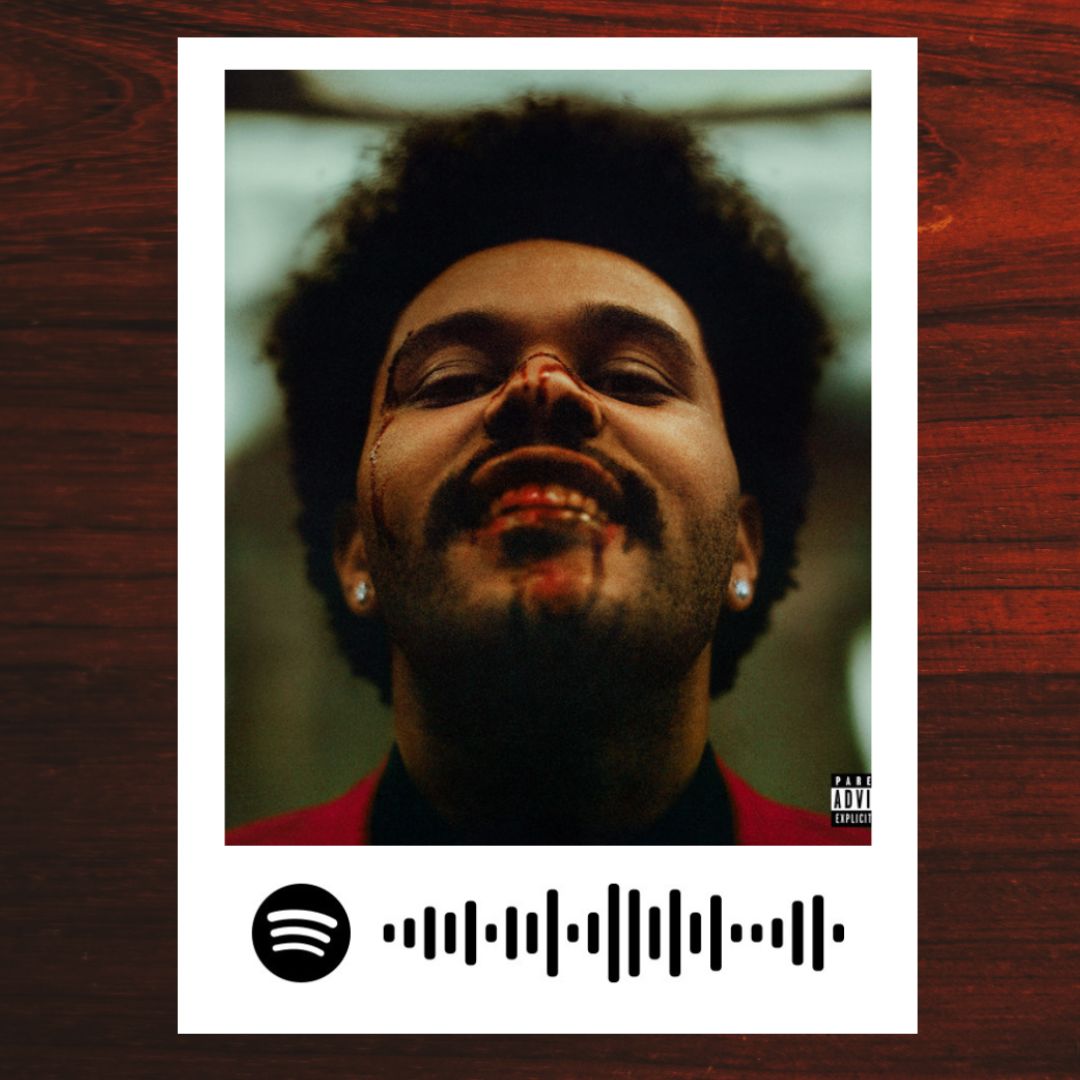 Weeknd Polaroids Combo | Spotify Polaroids